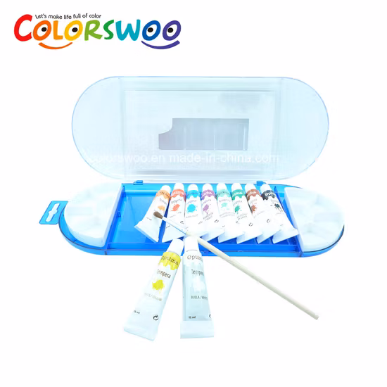 Aluminiumrohrverpackung, Acrylfarbe, Farbset