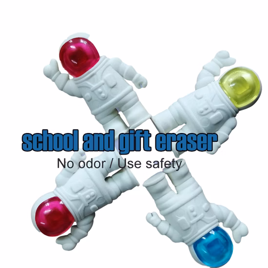 Custom School Supply Greenwill Popular School Stationery Fashion Stylish Astronaut Radiergummi (GW193)